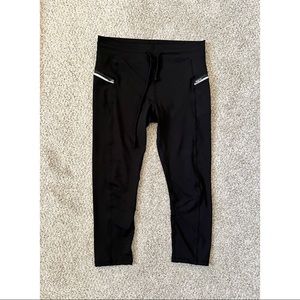 Cali Cropped Drawstring Leggings